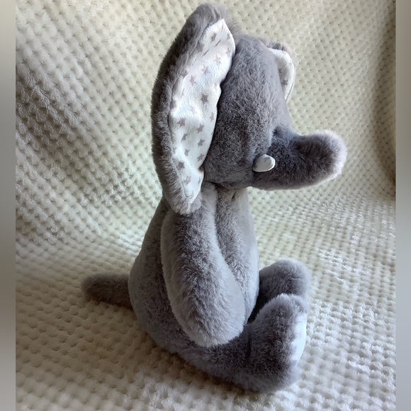 Worlds Softest Plush Grey Elephant Beverly Hills Teddy Bear Co Stuffed Animal - Picture 6 of 12